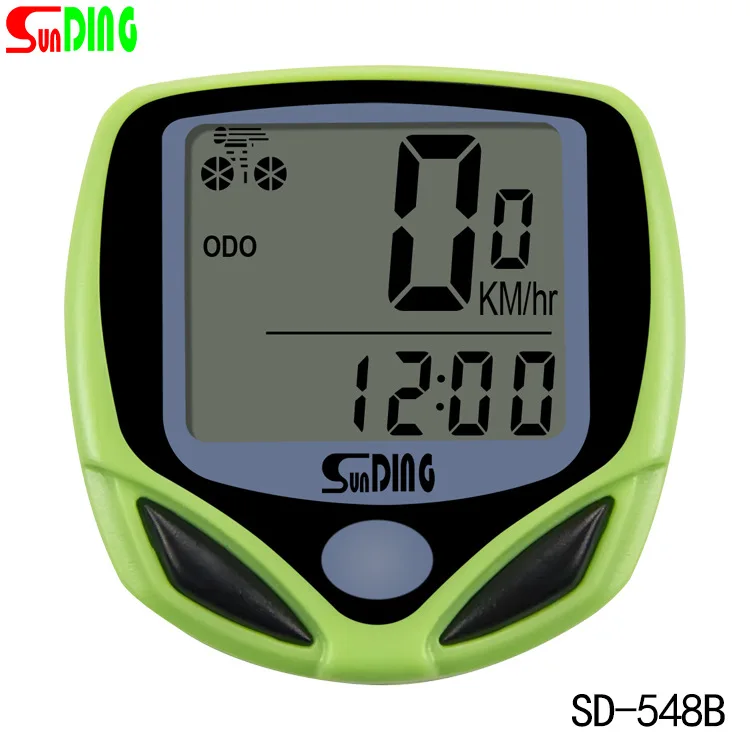 Komputer sepeda, Odometer Sensor Mini pit jalan MTB Stopwatch berkabel tahan air