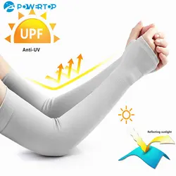 1 par de mangas de brazo de protección solar UV para hombres y mujeres, Mangas de brazo de enfriamiento UPF 50 para cubrir brazos para deportes al aire libre