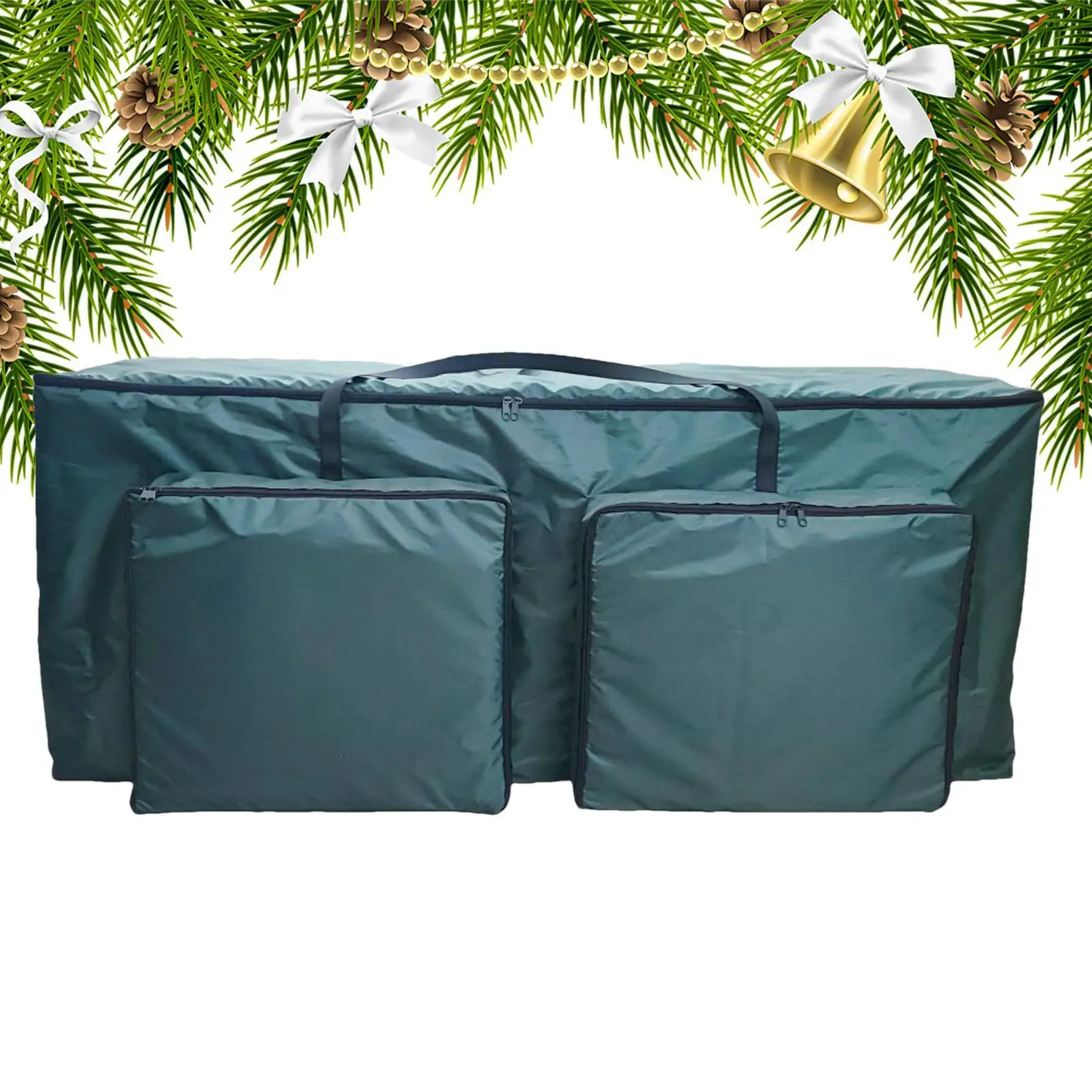 

Ящик для хранения рождественской елки, контейнер для рождественской елки, большая сумка для зимних праздников, многоразовая организация, венок для одежды, игрушки