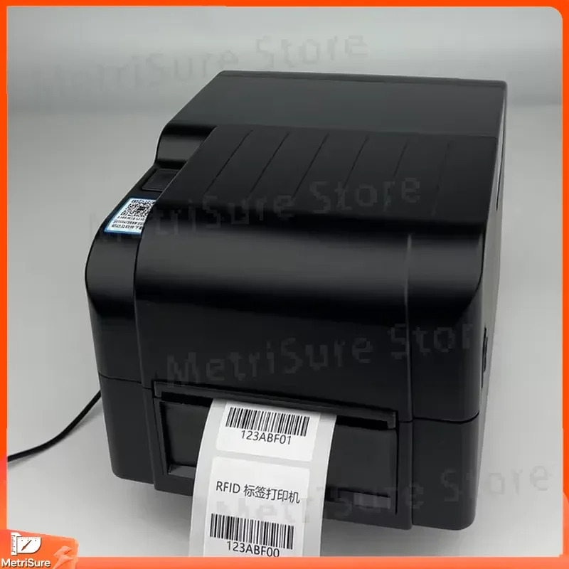 High Quality RFID Label Printer 203 DPI Thermal Transfer Printer for Jewelry Labels RFID Tags Barcode Labels Shipping Labels