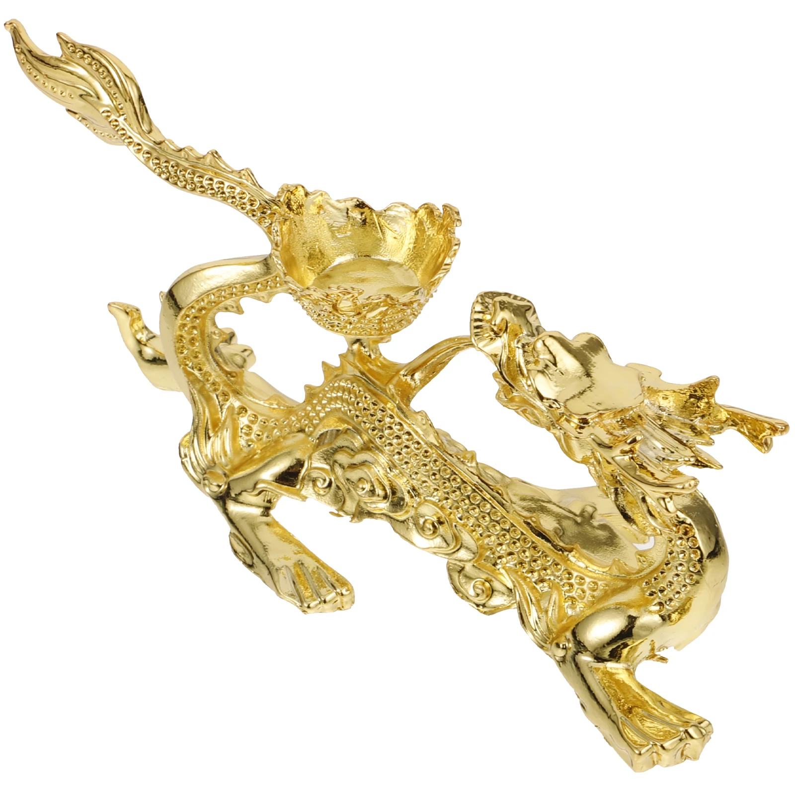 

Golden Dragon naments Crystal Sphere Holder Statue Rack Crafts Ball St Decorative Home Decor Prosperity Symbol Elegant Design