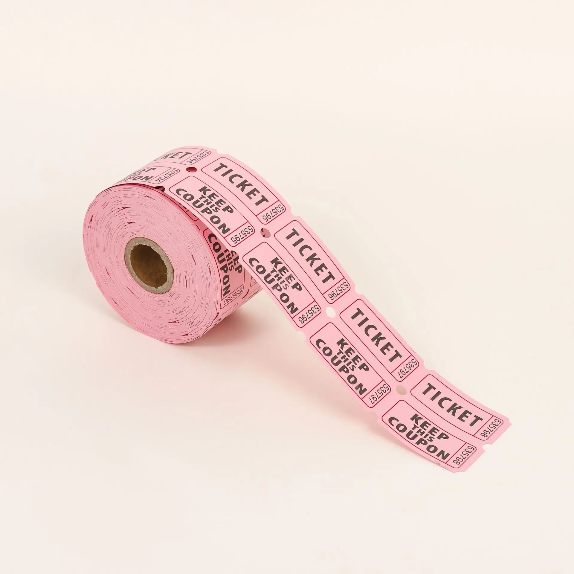 1000Pcs Colorful Tearable Raffle Tickets Double Rolls Admission Ticket Game Ticket For Events Carnivals Entry Class Reward view 6