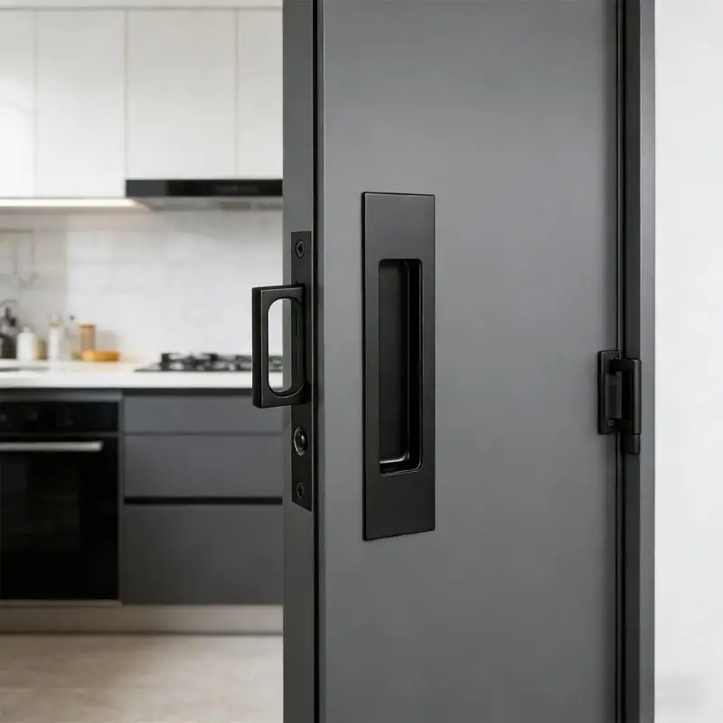 

Y1UD Современная квадратная карманная дверная ручка с плавным бесшумным механизмом нажатия