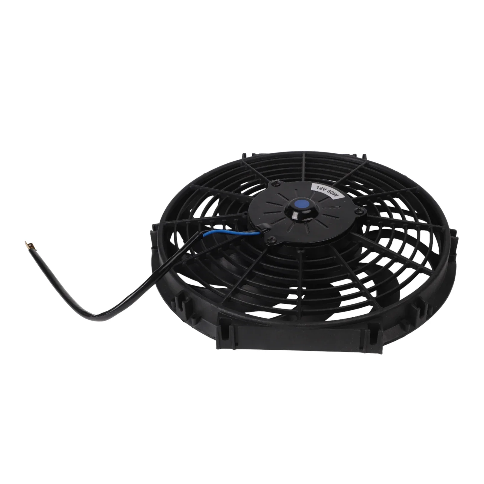 Ventilador de refrigeración de condensación para reparación de automóviles, ventilador de radiador eléctrico de 12V, ventilador de refrigeración de 12V, ventilador de reemplazo directo con diseño de 10 aspas