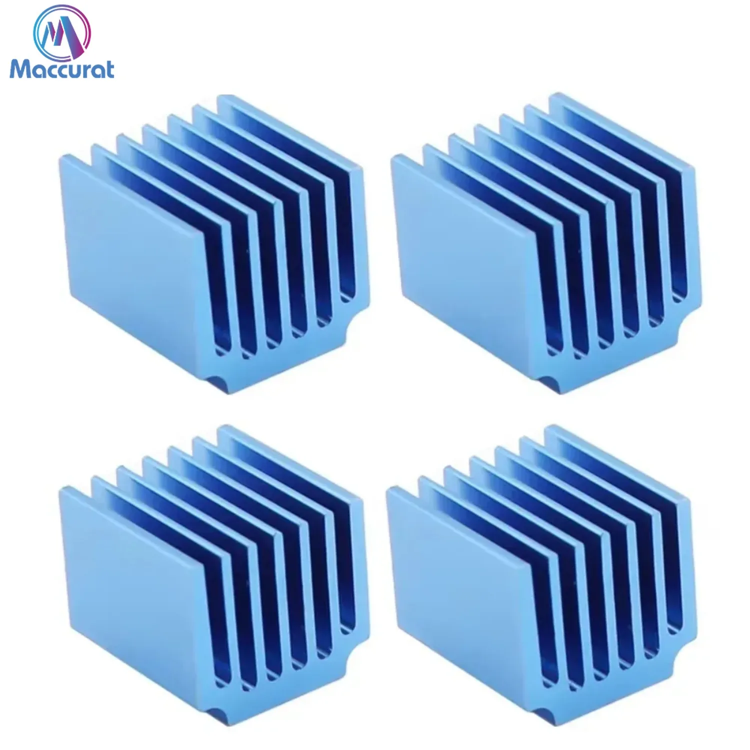 5/10/20pcs 3D Printer Parts A4988 DRV8825 LV8729 TMC2100 TMC2208 Stepper Motor Driver Module Heat Sinks Cooling Block Heatsink