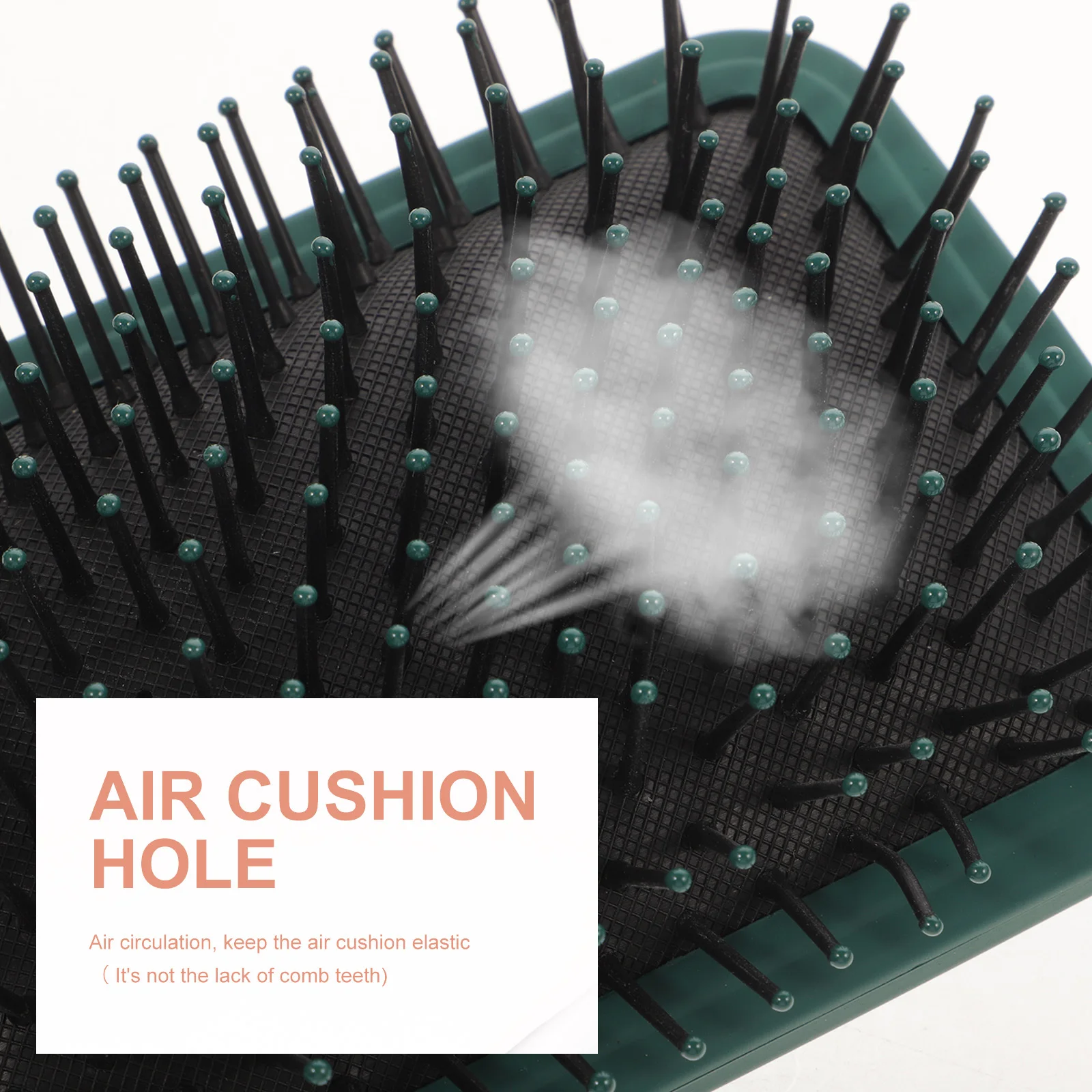 

4pcs Set Of Comb Kit Paddle Hair Brush For Scalp Massage Detangling Anti Static Household Use Smooth Durable Hair