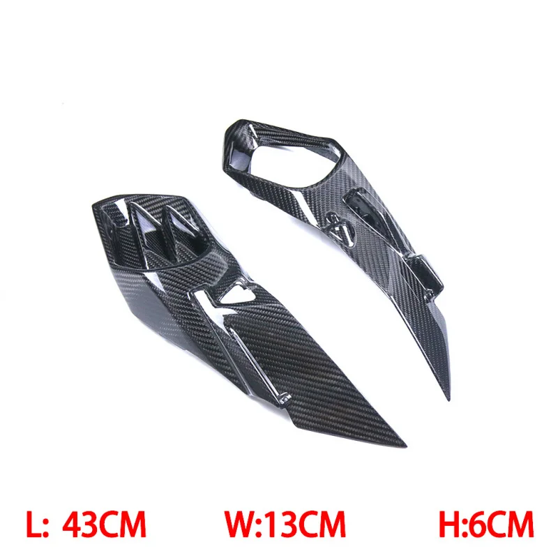 Suitable for Kawasaki H2/H2R Motorcycle Modified Carbon Fiber Air Intake Cover Shell Accessories 2015+