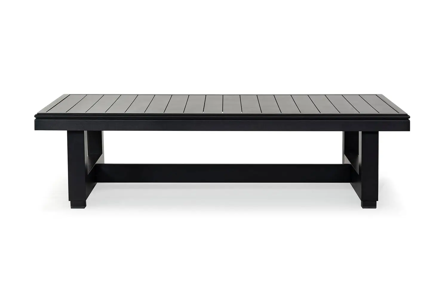 

Outdoor Couture Collection Montford Black Patio Coffee Table, Customized