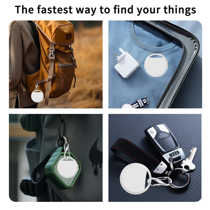 Smart Tag for IOS Apple Airtags find my apple with Anti Lost Item Locator for Luggage Suitcase Key Finder Bluetooth Tracker GPS