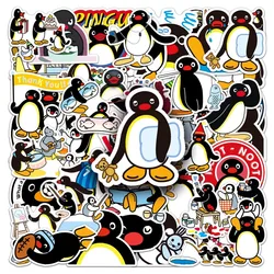 50pcs PINGU Animated Stickers Suitcase Stationery Water Cup Mobile Phone Scooter Laptop Refrigerator Decorative Stickers