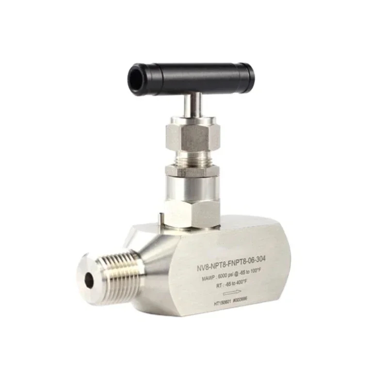 

FOR SS316 6000 psi high pressure gauge steam nonrotating needle valve for positive shutoff