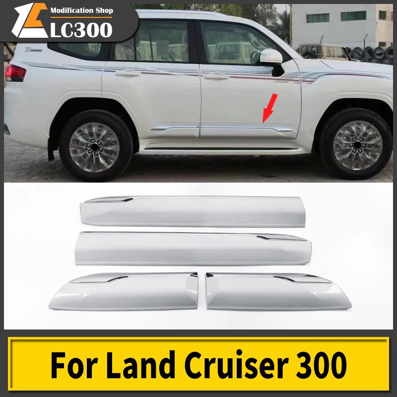 

For 2022 2021 Toyota Land Cruiser 300 LC300 J300 Car Door Anti-Collision Trim Strip Modification Accessories ZX VXR GX GXR GR