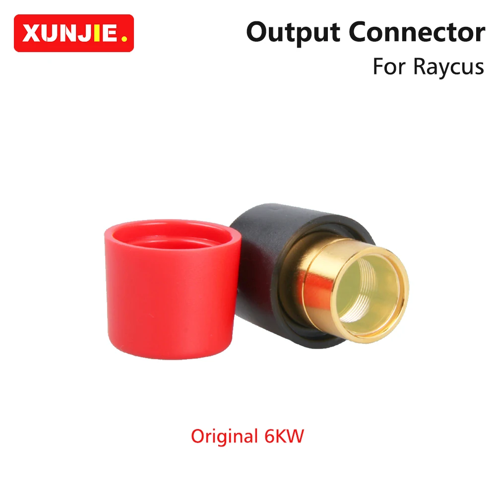 Imagem -06 - Xunjie-qbh Protective Lens Group para Fiber Laser Fonte Corte a Laser Original Raycus Conector de Saída 06kw