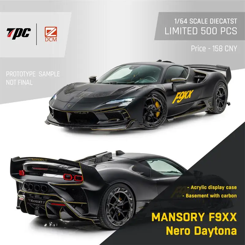 

(Pre-order) DCM x TPC 1:64 Mansory SF90 F9XX Stradale / Spider limited500 Diecast Model Car