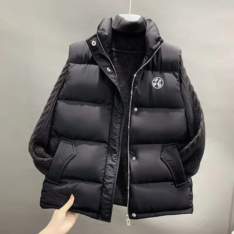 New Golf Jacket Women's Golf Wear 2024 Winter Golf Women's Clothing Casual Down Cotton Tennis Coat Windbreak Golf Vest