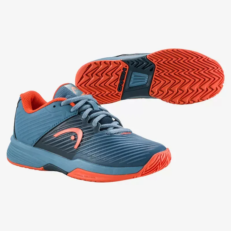 HEAD Revolt Pro 4.0 Junior Series Tennis Shoes Professional Sports Youth Non-slip Shock Absorbing Wear-resistant Breathable