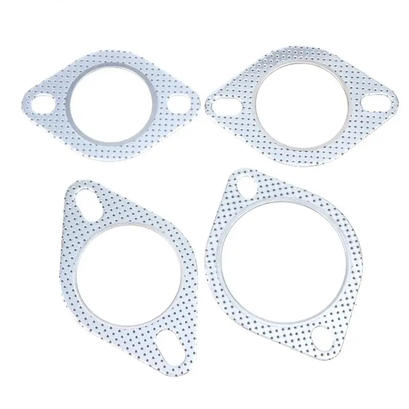 High Durability Exhaust Flange Gasket for Downpipe 51/55/60/63/70/76MM Ensures Tight Sealing