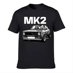 Mk2 Escort T Shirt Gift for Dad Him Birthday Combine Fun Printed Shirt Men's And Women's Short Sleeve T-shirts