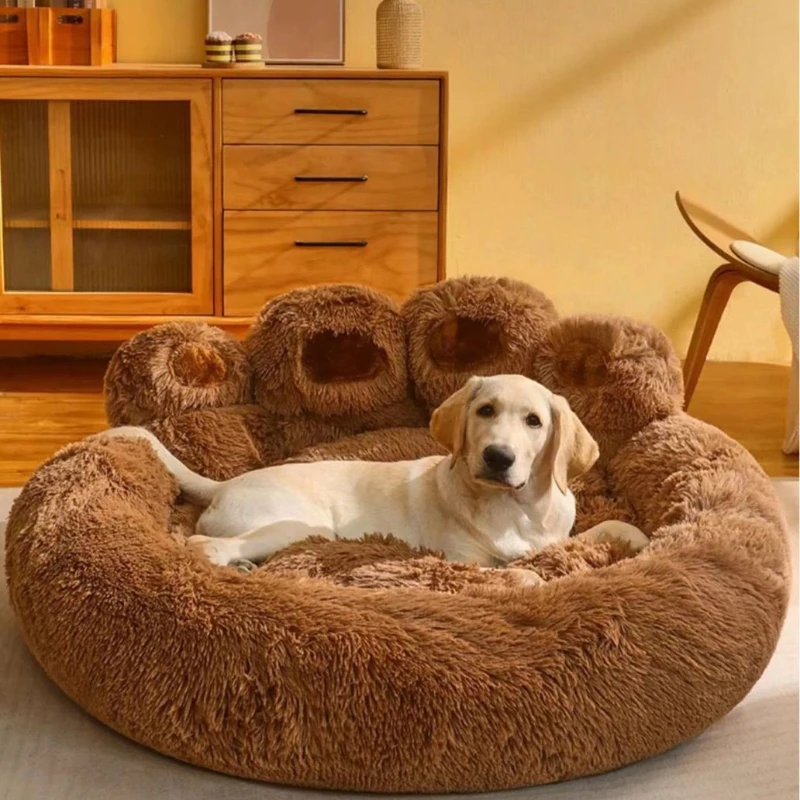 

Warm Winter Pet Bed for Cats and Dogs Four Seasons Universal Soft and Comfortable Sofa Bed for Medium and Large Dogs