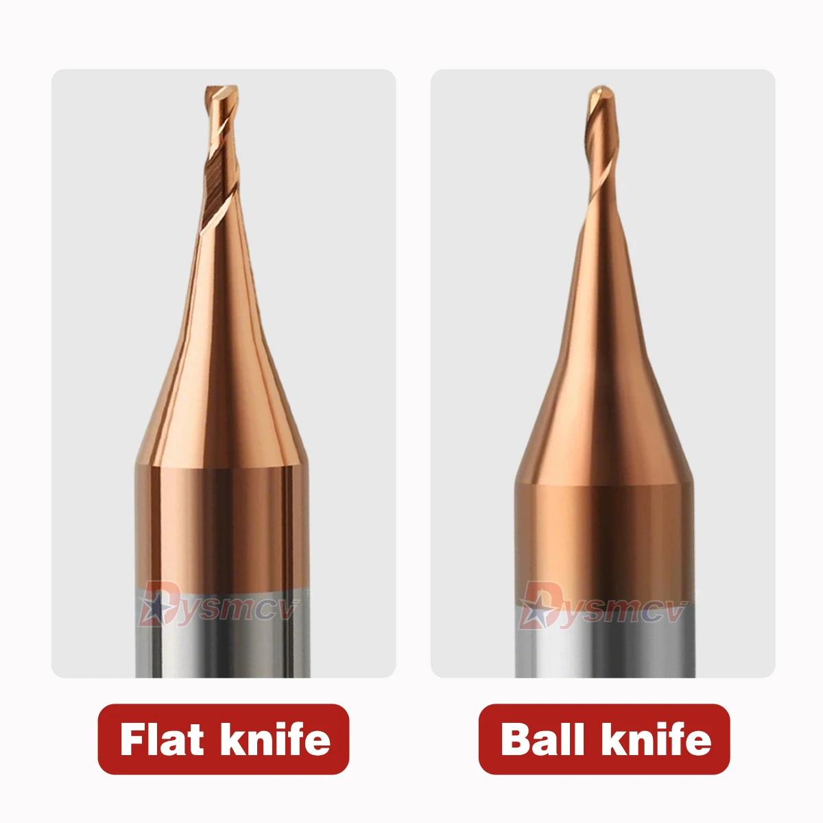 1PCS HRC60 0.5mm 0.6mm 0.7mm 0.8mm 0.9mm Micro End Mill 2 Flutes Numerical Control Lathe Machining Center Milling Cutters Tools
