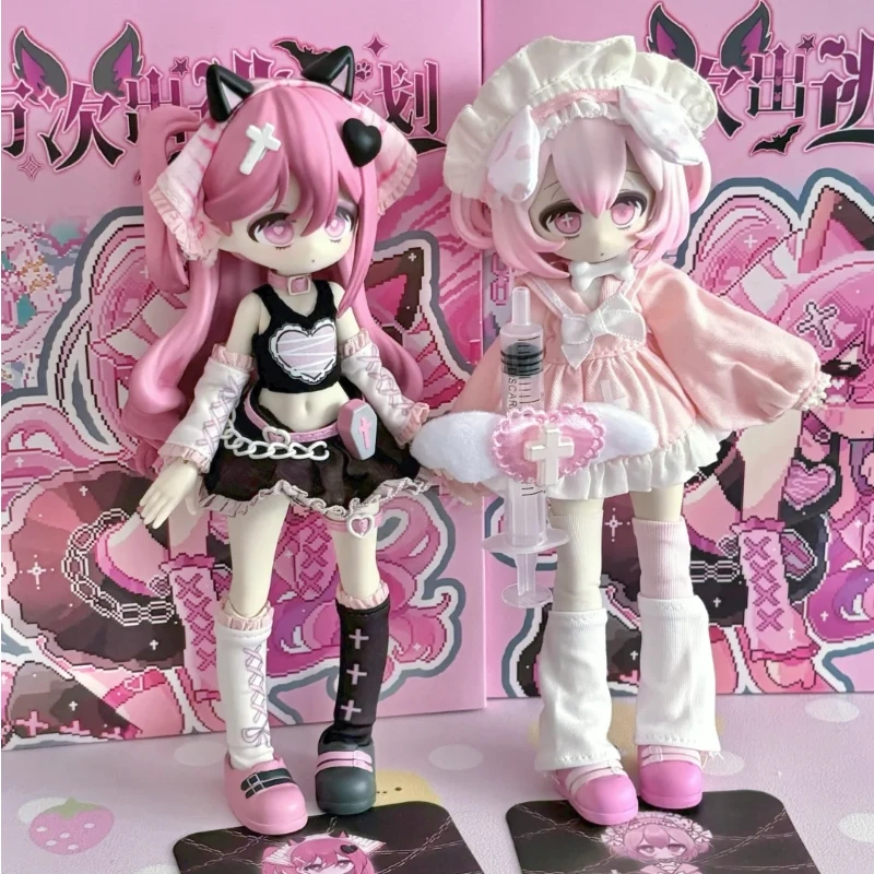 عشرة آلاف مرة خطة الهروب صندوق أعمى Bjd دمية صندوق غامض لطيف أنيق وعصري أنيمي التماثيل لطيف فتاة هدايا عيد