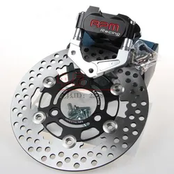 RPM Universal Motorcycle Brake Caliper+Brake Pump Adapter Bracket+200mm/220mm Disc Set For Yamaha Aerox Jog BWS MBK Nitro Stage6