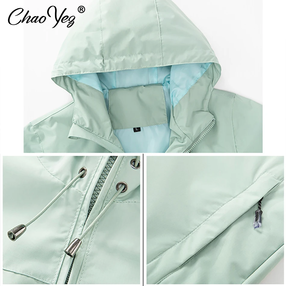 2024 DIY Autumn Women's Windproof Jacket Zipper Custom Logo Brand Coat Waterproof Sportswear Thin Jacket Outdoor Jackets Tops