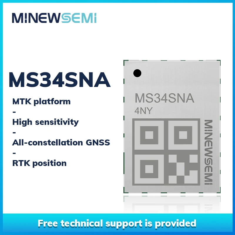 Replace ubx GNSS MS34SNA (RTK 1-10Hz output)Centimeter Positioning Module GPS BDS GLONASS L1+L5 All Satellite Receiving Module