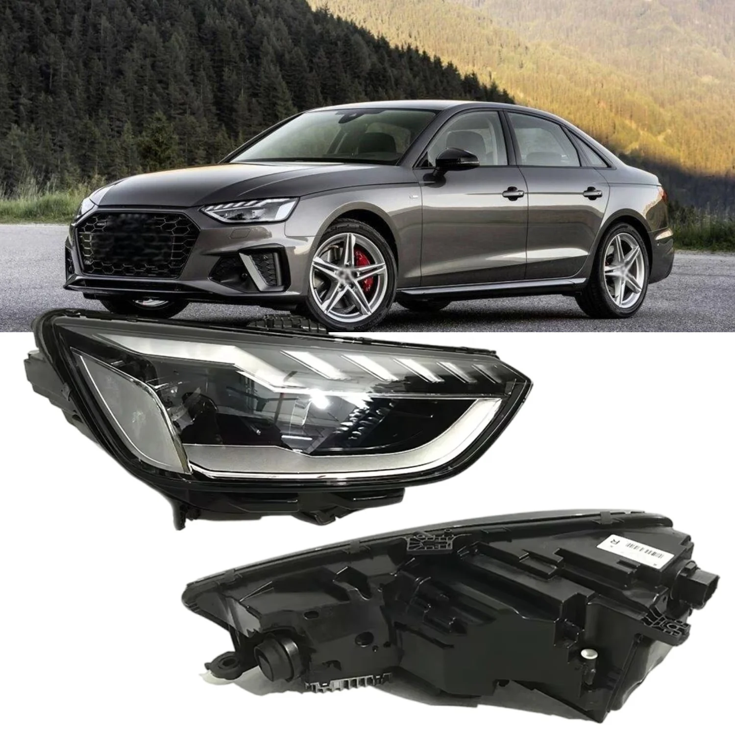 

A4 B9 2020-2023 LED Headlight Headlamp OEM 8WD941033B 8WD941033B Car Front Lamp Auto Lighting System for Audi