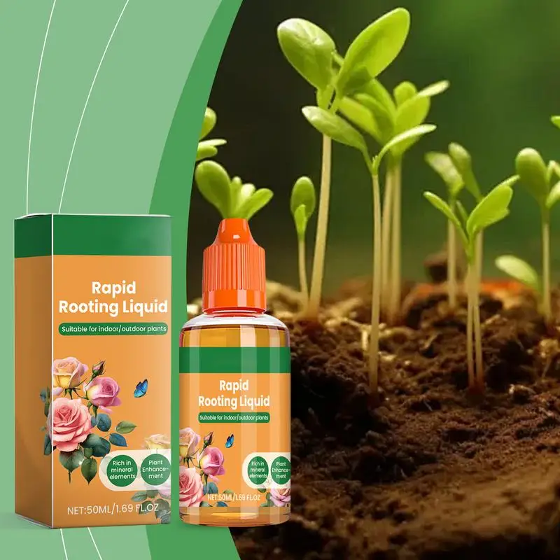 Indoor Plant Food For Houseplants 50ML Organic Liquid Concentrate Fertilizer All-Purpose Concentrate Fertilizer Liquid Complete