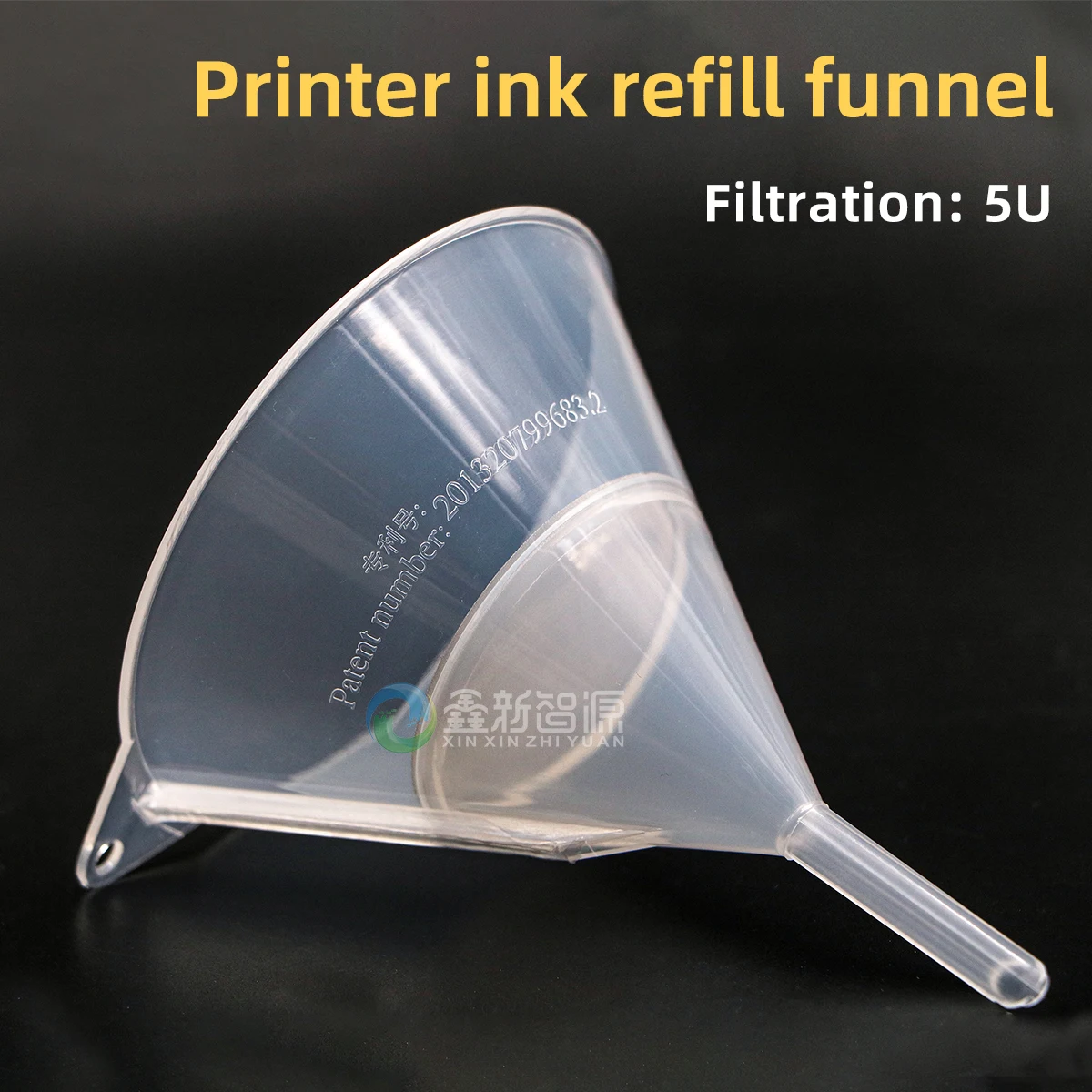 Eco-solvent Ink Plastic Funnel Water-based Ink Refill Funnel for Inkjet Printer Ink Filter Funnel
