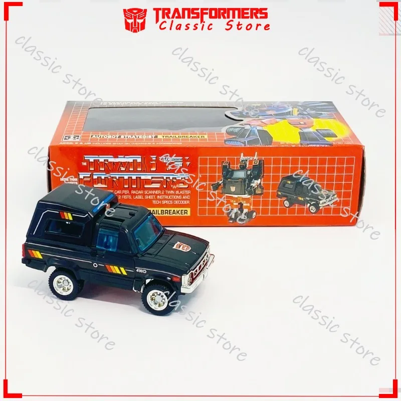 En Stock, juguetes clásicos Transformers G1, edición KO, Trailbreaker Cybertron Autobots, figuras de acción, regalos coleccionables