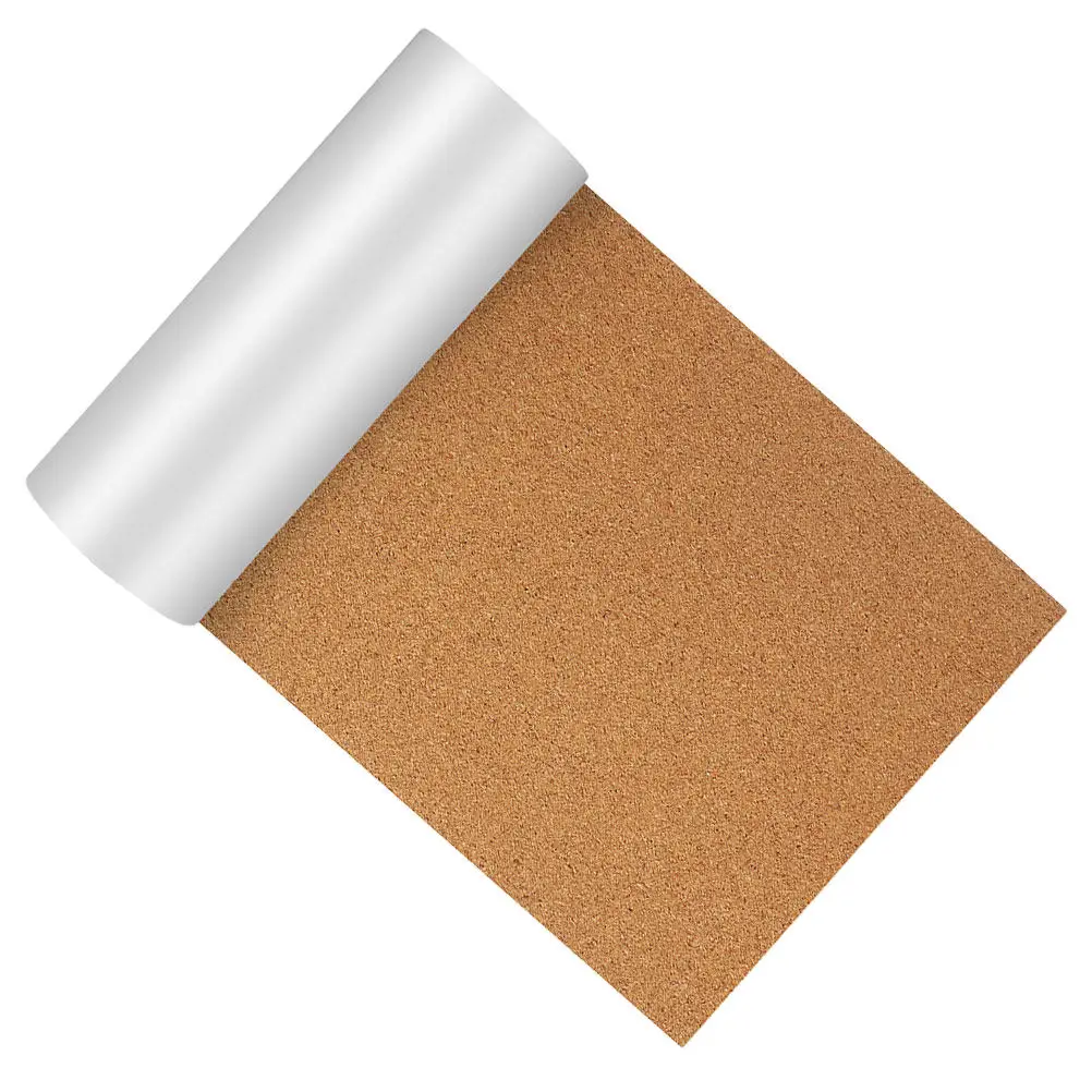 

600x300x2mm Self Adhesive Cork Roll Easy Install Peel Stick Cork Board for Walls Drawers Office Home School Decoration Crafting