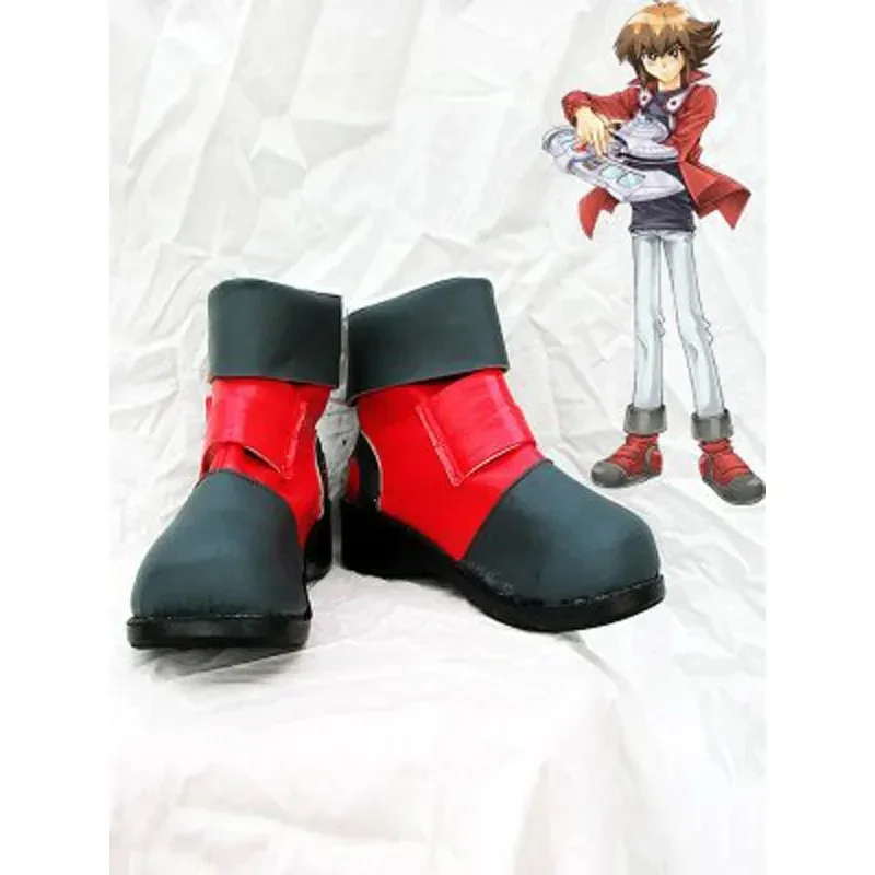 

NewYu-Gi-Oh! GX Jaden Yuki Cosplay Boots Shoes Anime Party Cosplay Boots Custom Made Men Shoes2025