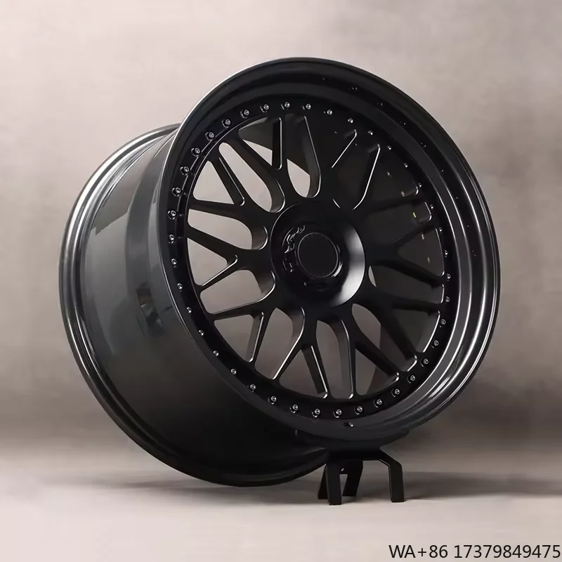 

Пользовательские хромированные 24-дюймовые 22-дюймовые двухкомпонентные кованые колеса из 2 частей, диски 5X112 5X120 5X114.3, колеса из алюминиевого сплава 4X100