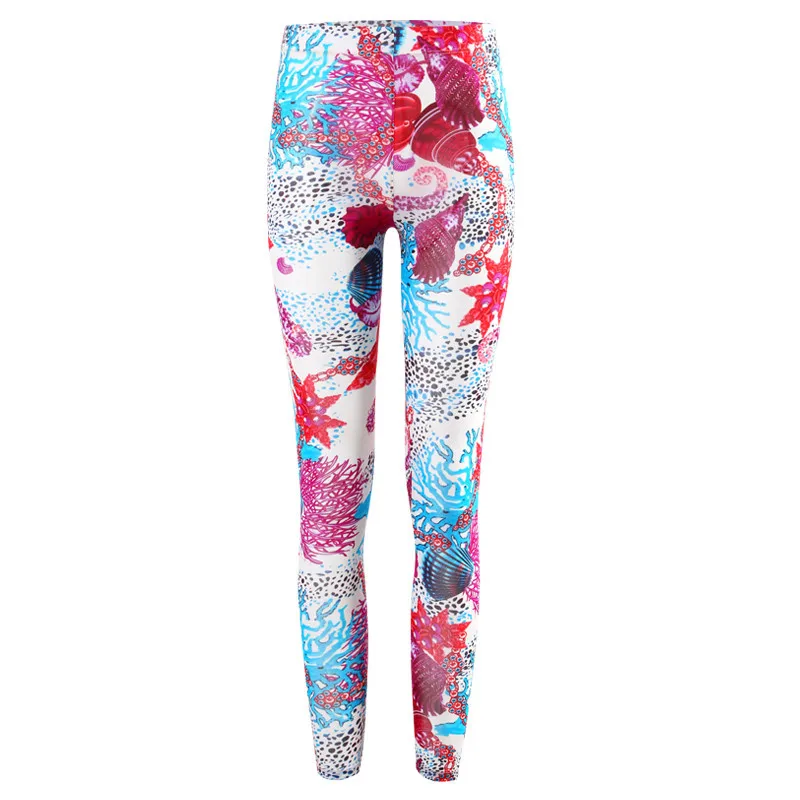 Men Floral Print Mesh Sheer Leggings High Waist Elastic Anti-Scratch Sunscreen Pants Women Thin Breathable Tights Cropped Pants