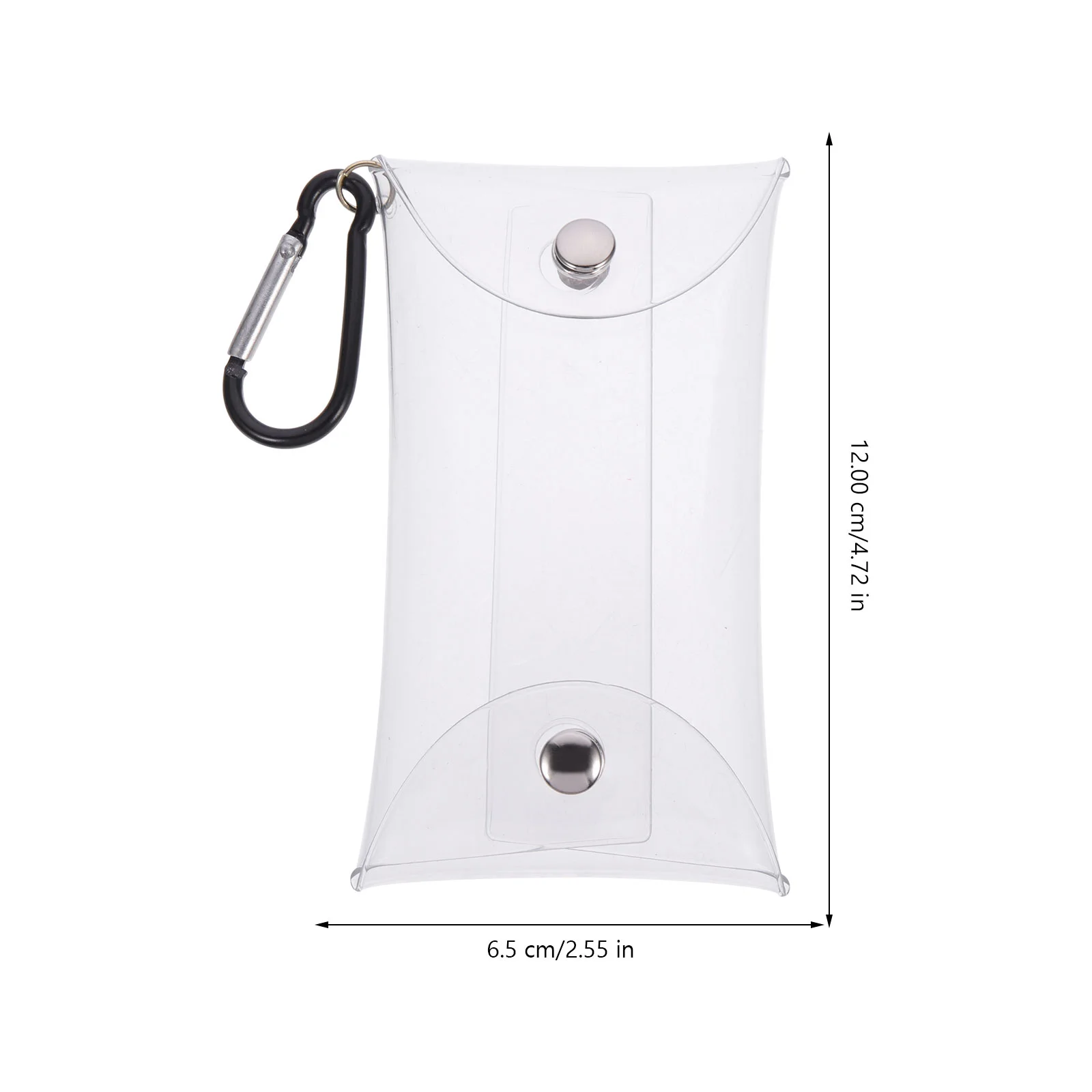 Прозрачный кошелек для монет, дорожный кошелек, детский маленький милый кошелек для бальзамов для губ, смена для детей, губная помада