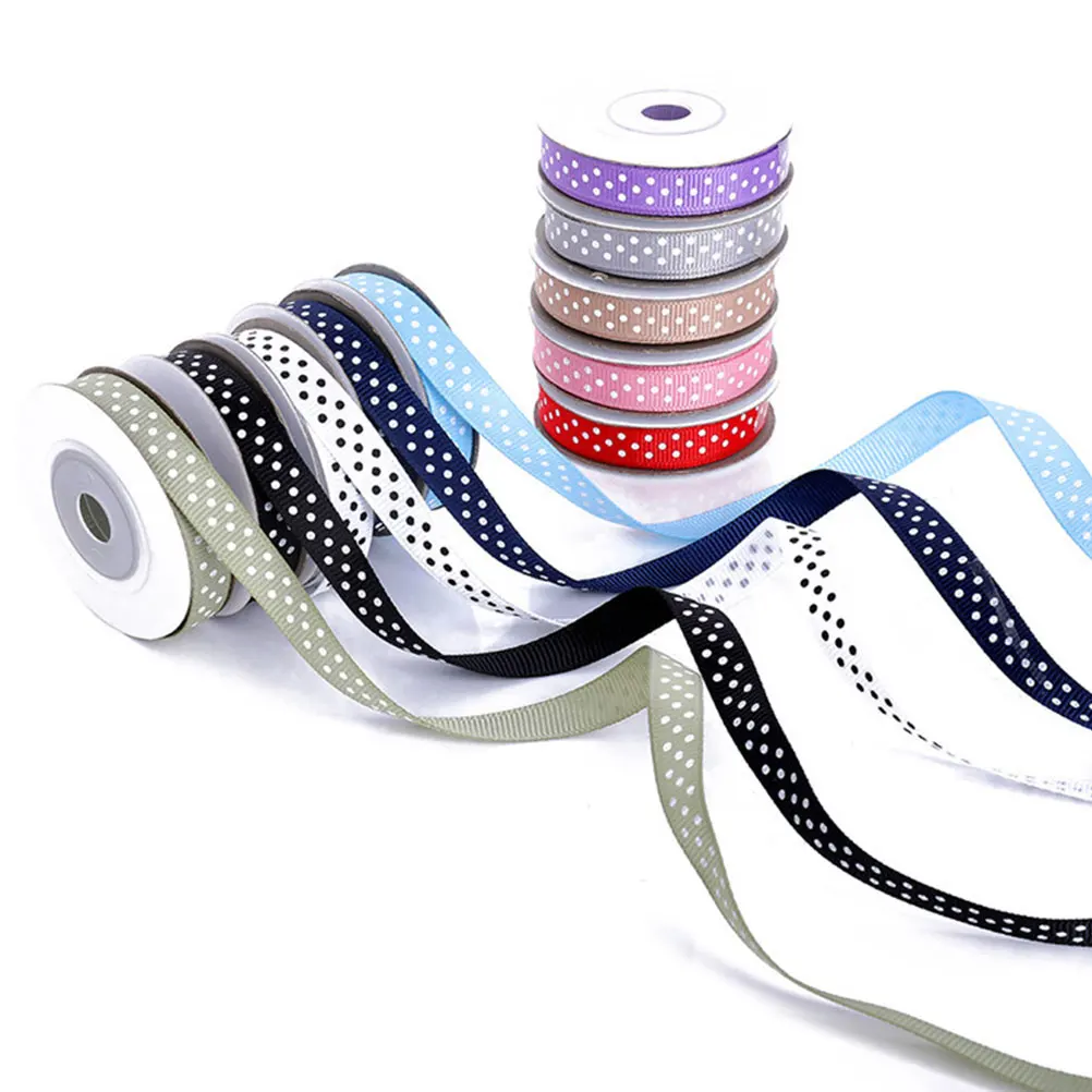

5 Rolls Wedding Dot Belt Woman Cake Decorations for Wrapping Ornament Ribbon