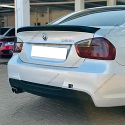 For BMW 3 Series E90 M3 318i 320i 320d 325i 330i 330d CSL Style Car Rear Trunk Boot Lip Lid Rear Spoiler Cap Rear Spoiler Trim