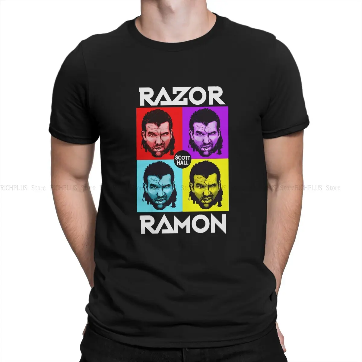 Razor Ramon Man TShirt Thanks for the Memories Distinctive Polyester T Shirt Graphic Sweatshirts Hipster