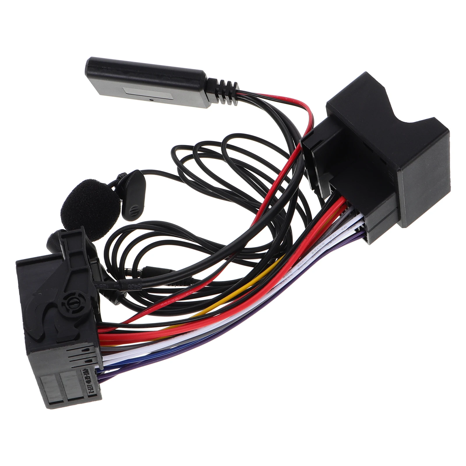 

Microphone Wire Group Condenser Cable Adapter Lossless Audio Connection Cd Tail Line Stereo Replacement Car