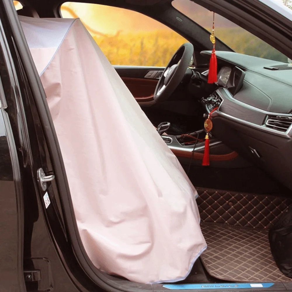 Car Interior Sunshade Car Interior Sunshade Body Cover UV Protection Body Cover Compact Full Face Mask Sun Blocker Vehicle Rest