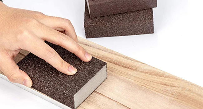 4 Stück/5 Stück/6 Stück Schleifschwammblöcke zum Schleifen von Metall und Holz, waschbar und wiederverwendbar – Detail 6