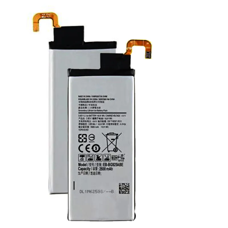 

EB-BG925ABE EB-BG925ABA 2600mAh аккумулятор для Samsung Galaxy S6 Edge G9250 G925 G925FQ G925F G925S/V/A