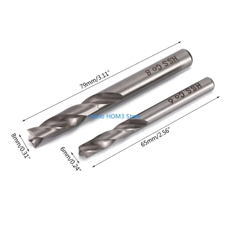 A5YD 경도 6mm/8mm 스팟 용접 드릴 비트 스팟 용접 제거 도구 드릴 비트