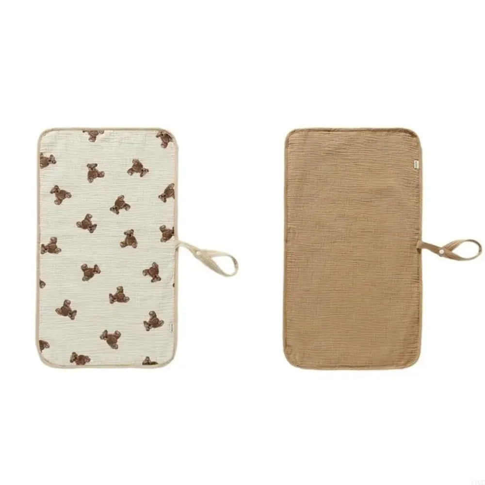 แผ่นรองเปลี่ยนผ้าอ้อมเด็กอ่อน ระบายอากาศ ป้องกันภูมิแพ้ แผ่นรองผ้าอ้อมเด็กทารก ผ้าฝ้ายแท้ แผ่นรองกันเปื้อน เบาะรองนอนเด็ก