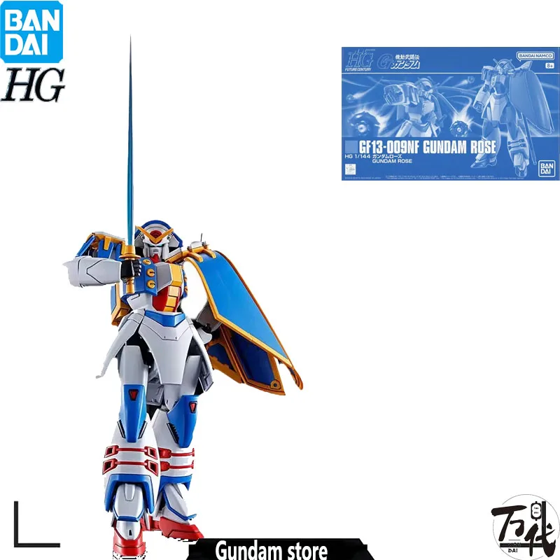 

Оригинальная модель BANDAI GUNDAM, комплект HGFC 1/144 GF13-009NF GUNDAM, аниме фигурка розы, игрушки для мальчиков, коллекционная игрушка