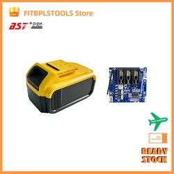 DC 21V  power tool manual lithium-ion battery protection board BMS circuit board+housing bracket