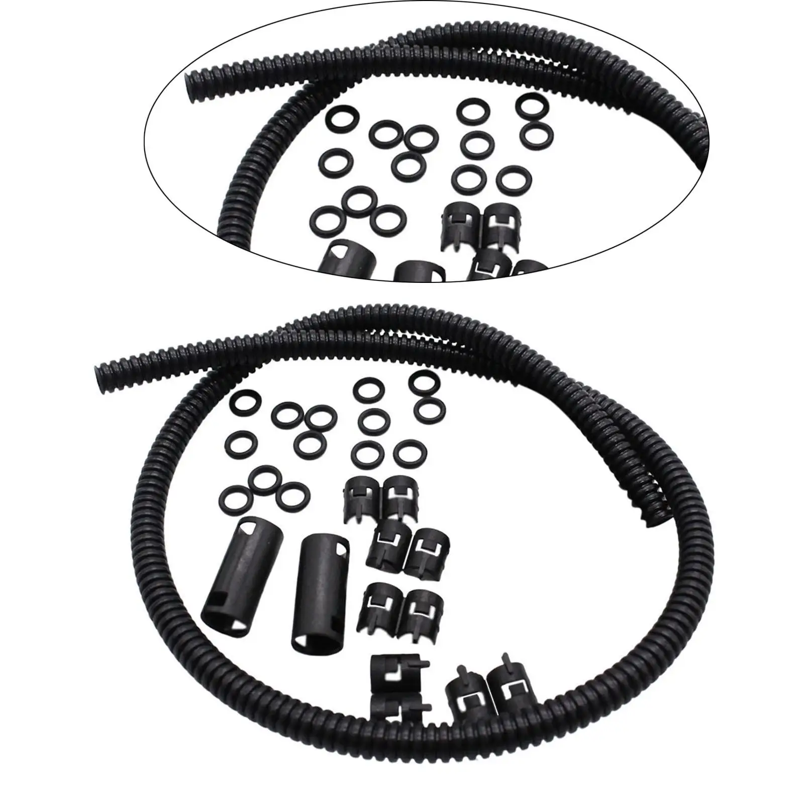 

Windshield Washer Hose Kit Connector Fitting PP Material Accessory Universal Repair for Car SUV Truck
