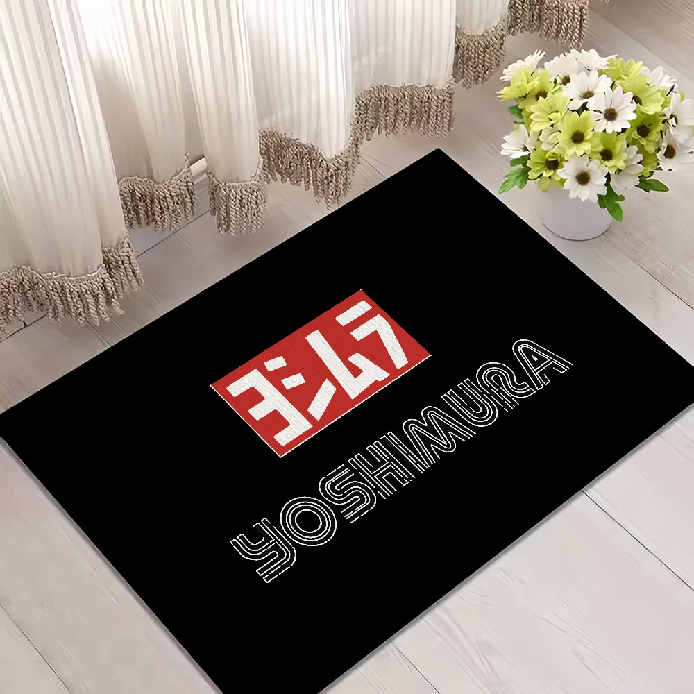 Cooler Y-Yoshimura Luxus-Logo-Teppich für Haus, Schlafzimmer, Küche, Bad, super saugfähiger Teppich, rutschfester Fußteppich – Detail 4